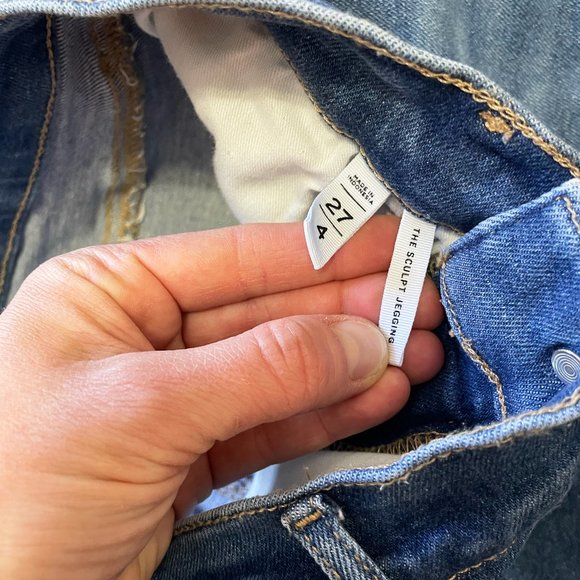 Ann Taylor Loft Sculpt Jeggings, Size 4/27 - Picture 4 of 12
